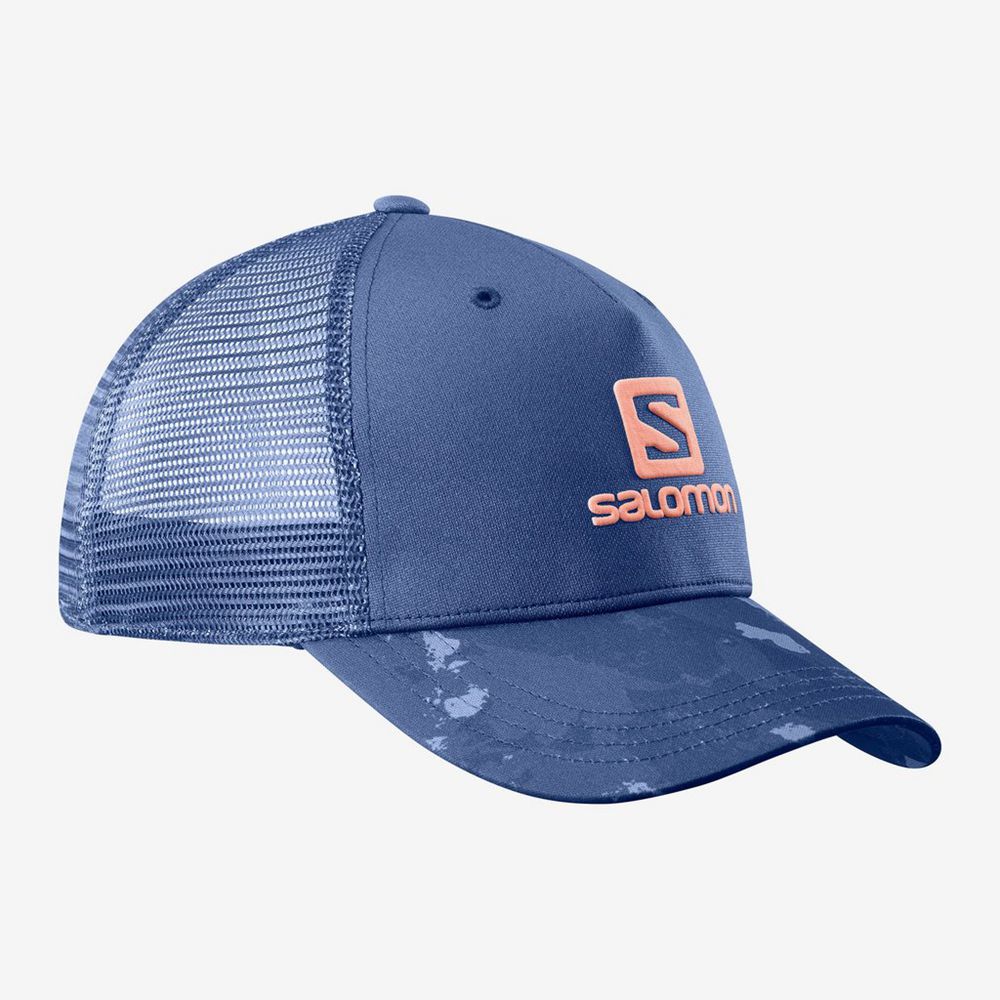 Salomon MANTRA LOGO Gorras Mujer - Blancas - Colombia (62135-UVNM)